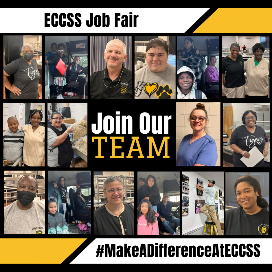 Collage of Various ECCSS Employees