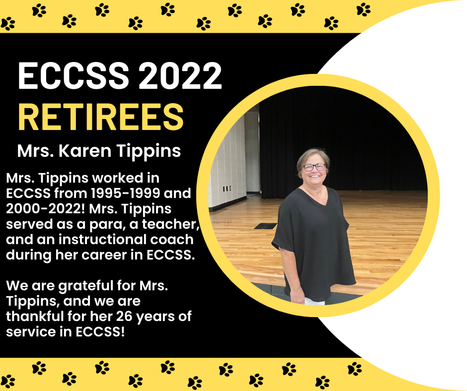 ECCSS 2022 Retirees- Mrs. Karen Tippins