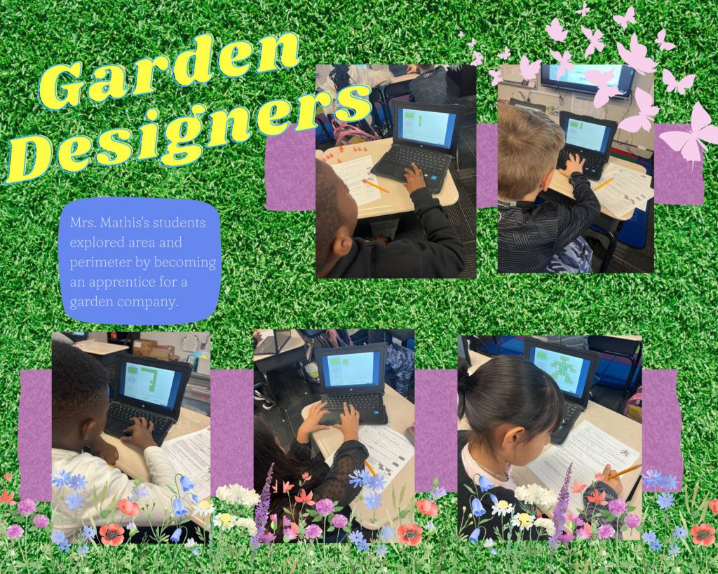 image of student designing gardens